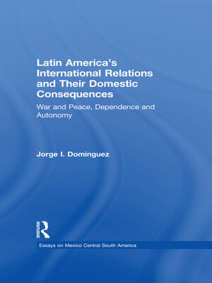 cover image of Latin America's International Relations and Their Domestic Consequences